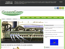 Tablet Screenshot of greencom.net